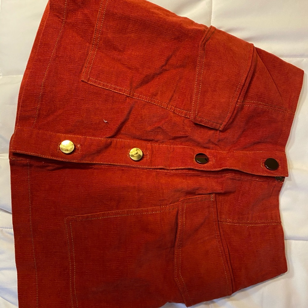 Corduroy skirt